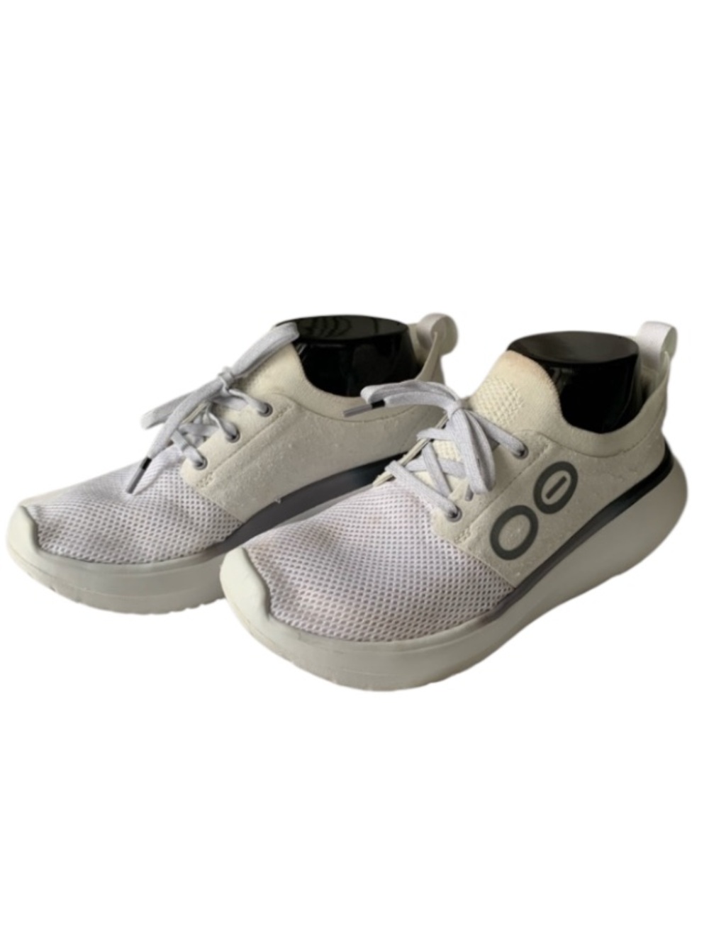 OOFOS OOmg Mesh Low Women's Sneakers White/Grey Sz 7.5